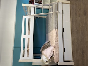 Furniture: Devon Trio Bunk Bed Front Entry