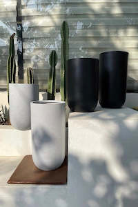 Plant, garden: Iwa Large Concrete Pot