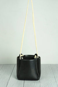 Ares Ceramic Hanging Planter - Black 13cm