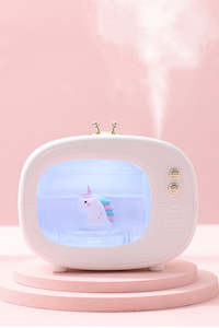 Portable Mini TV Style Humidifier with Night Light