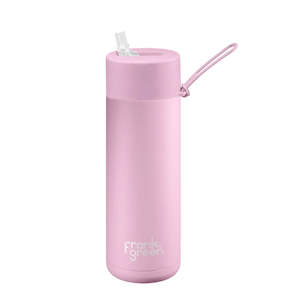 Frank Green 20OZ (595ml) Ceramic Reusable Bottle w Straw Lid - Lilac Haze