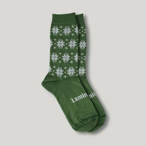 Lamington Mens Christmas Socks -  Blizzard