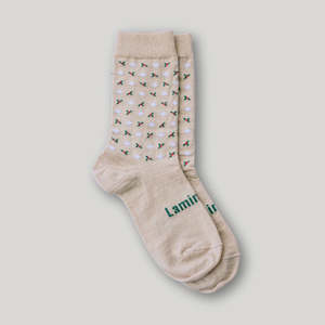 Gift: Lamington Merino Mens Christmas Socks - Holly