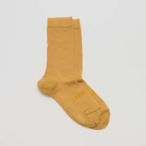 Lamington Men's Merino Wool Crew Socks - Glow