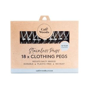 Gift: Caliwoods Stainless Steel Pegs 18pk