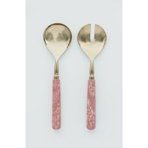 Bianca Lorenne Salad Servers - Rose