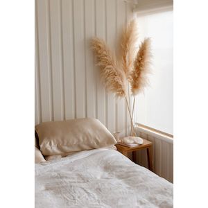 Gift: New Moon Silk Pillowcase - Champagne