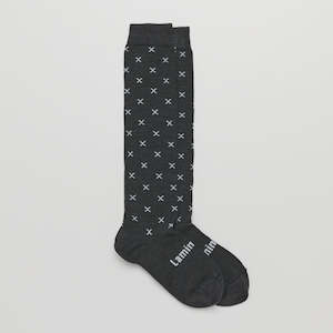 Gift: Lamington Women's Merino Wool Knee High Socks - Rocky