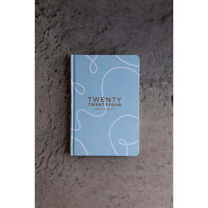 Frank Stationery -  2024 Weekly Planner | Scribble Blue