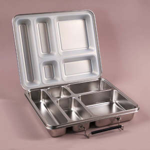 Gift: Nestling Stainless Steel Jumbo Bento Lunch Box