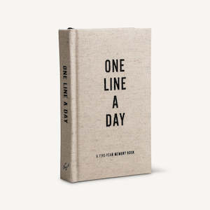 Gift: Canvas One Line A Day - Journal