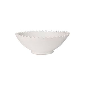 Bianca Lorenne - Zigzag Salad Bowl White Large