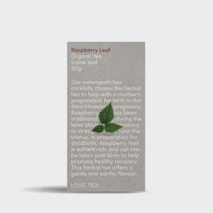 Love Tea - Raspberry Leaf Loose Leaf