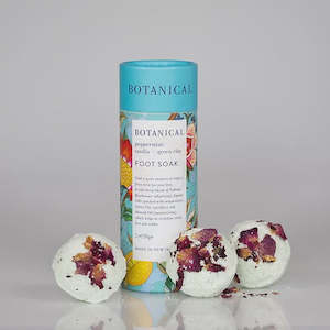 Botanical Foot Soak Trio - Vanilla, Peppermint & Lemon Balm