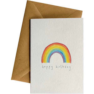 Little Difference Gift Card - Happy Birthday Rainbow