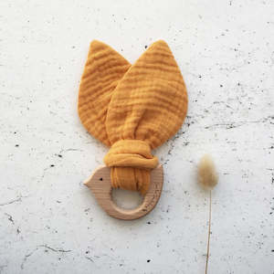 Gift: Over the Dandelions Birdy Teether Saffron