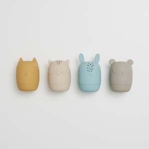 Silicone Bath Toy Animals - Set Of 4