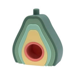 OB Designs Silicone Avocado Stacker