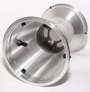 Go-karts - motorised: Edwards Aluminium 6” x 200mm Futura Wheel