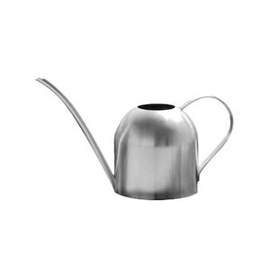 Mini Watering Can 450ml - Silver Urban Stock New Zealand