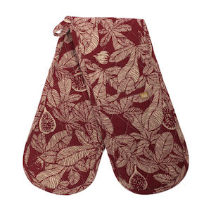 Fig Tree Double Oven Glove - Ruby Urban Stock New Zealand