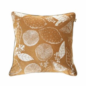 Lemon Marmalade Cushion 45x45cm - Golden Yellow Urban Stock New Zealand