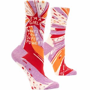 Women's Crew Socks– Superpower Urban Stock New Zealand