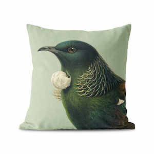 Hushed Green Tui Cushion Cover Urban Stock New Zealand