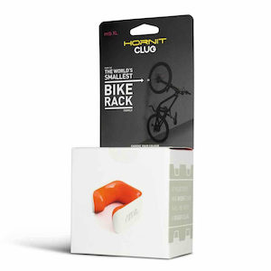 Clug MTB XL Bike Rack - White/Orange Urban Stock New Zealand