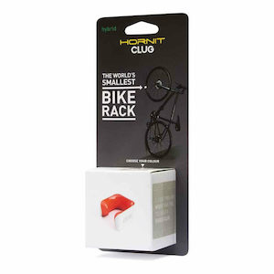 Clug Hybrid Bike Rack - White/Orange Urban Stock New Zealand