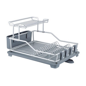 Bravo Aluminium 2 Tier Dish Rack Urban Stock New Zealand