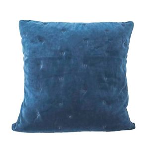 Mason Bee Velvet Cushion 60cm - Navy Urban Stock New Zealand