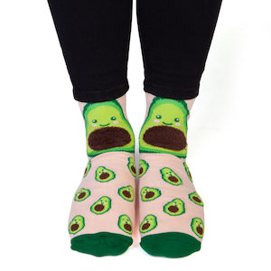 Feet Speak Socks - Avocado Urban Stock New Zealand