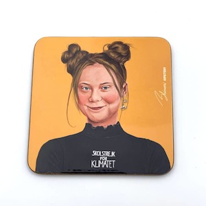 Coaster - Greta Thunberg Urban Stock New Zealand