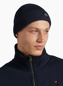 Superdry Storm Beanie - Carbon Navy