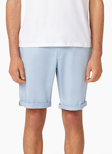 Clothing: Ben Sherman Signature Chino Short - Pale Blue