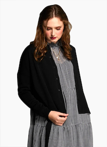 Drama The Label Grace Cardi - Black