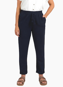 Elm Clem Relaxed Pant Dark Sapphire