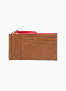 Arlington Milne Compact Wallet - Vintage Tan