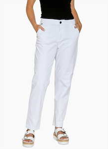 New London Walkley Slim Jean - White