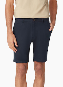 Ben Sherman Linen Blend Short - Navy