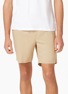 Ben Sherman Linen Blend Beachcomber Short - Sand