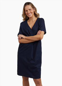 Foxwood Eva Dress - Dark Sapphire