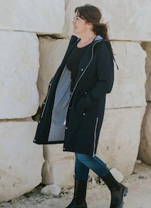 Clothing: Moke Rach Softshell Coat - Navy