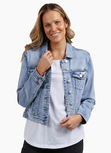 Foxwood Georgia Denim Jacket Light Blue Denim