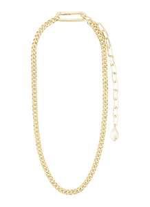 Pilgrim Heat Chain Necklace - Gold