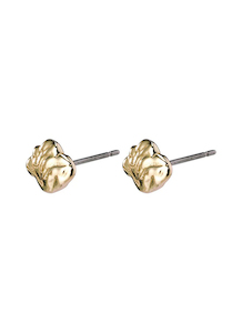 Pilgrim Tally Abstract Wave Stud Earrings