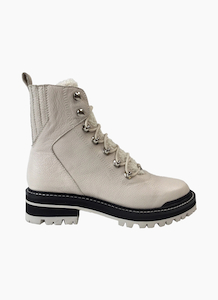 Django & Juliette Fisher Combat Boot - Almond