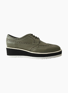 Minx Eloise Brogue - Khaki