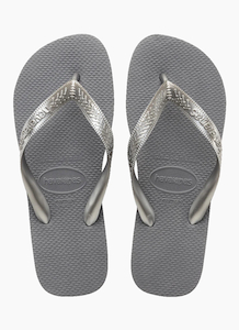 Havaianas Top Flip Flops - Silver